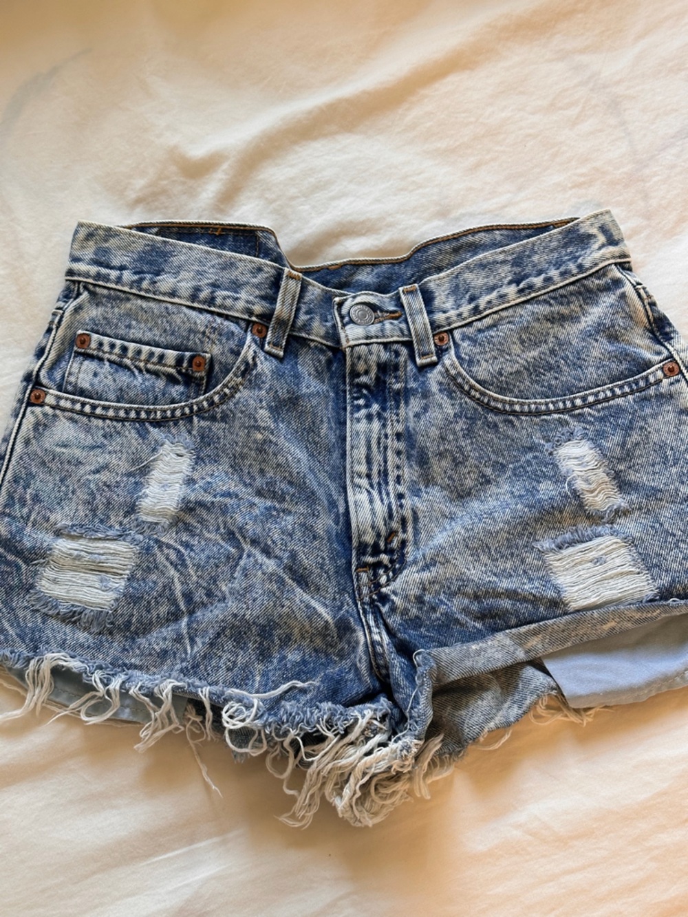 Vintage Levi’s Denim Shorts - Distressed - W31